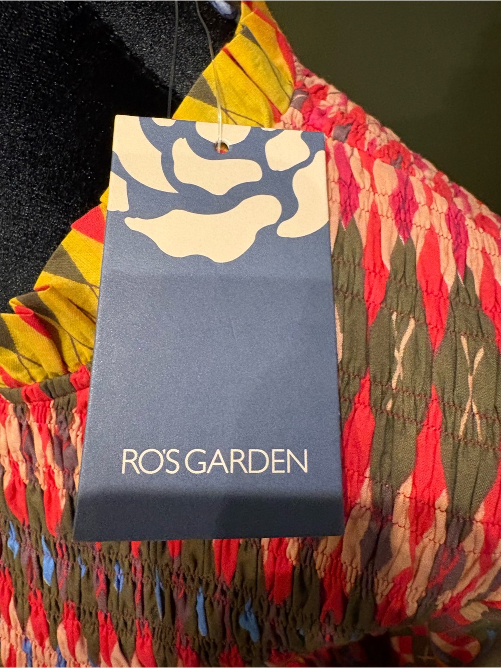 Ro's Garden Tuckernuck Exclusive Geraldine Long Sleeve Maxi Dress. NWT - Picture 5 of 5